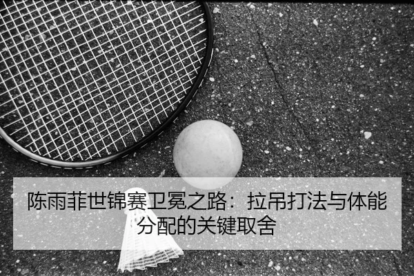 陈雨菲世锦赛卫冕之路：拉吊打法与体能分配的关键取舍